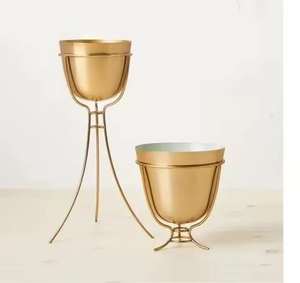 Elegant Gold Metal <b>Planter</b> <b>Stand</b> for Home Office And Hotel Bulk Supply At Cheap Price - Product Image 3