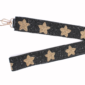 2025 últimas correas de cuentas personalizadas para bolsos de niñas universitarias con bordado y decoraciones de cadena nuevo diseño - Product Image 1