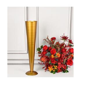 Modern Metal Floor Wall Tabletop <b>Vase</b> Versatile Contemporary Design Stylish Decorative Piece for Home or Office - Product Image 6