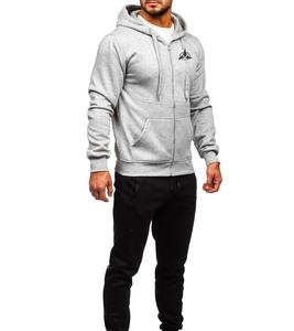 OEM tendance élégant confortable empilé évasé lavé survêtements confortable ajustement confortable survêtements d'hiver pour femmes hommes évasé lavé hiver - Product Image 3