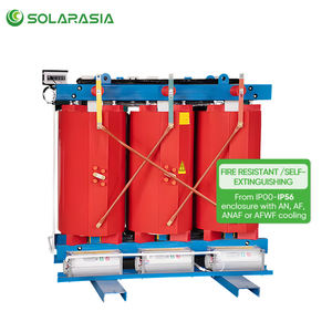 หม้อแปลงไฟฟ้า100kva สามเฟสอลูมิเนียมทองแดงหล่อแบบแห้งเกรดพรีเมี่ยมสำหรับอุตสาหกรรม - Product Image 1