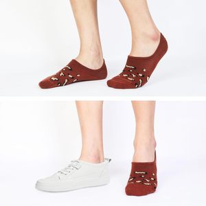 Chaussettes de sport sans spectacle pour femmes et hommes coupe basse anti-dérapant athlétique course décontracté doublure invisible nouveauté chaussettes courtes à la cheville - Product Image 6