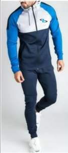 Chándal de fútbol al por mayor, chándales de hombre con logotipo personalizado, chándal de fútbol liso con cremallera polar tecnológico, chándal cálido de invierno - Product Image 4