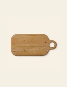 Tabla de Cortar de Madera Maciza con Superficie Pulida, Tabla de Cortar de Madera Clásica para la Preparación Diaria de Alimentos a Precio Económico - Product Image 5