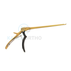 Vente en gros de Rongeurs Kerrison manuels en acier inoxydable de haute qualité avec logo personnalisé imprimé, 45 degrés, par KAHLU ORTHOPEDIC - Product Image 1