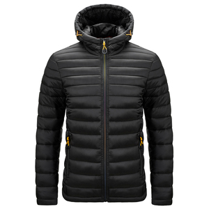 Veste matelassée pour homme de qualité supérieure, tendance, décontractée, pour l'hiver, avec logo personnalisé, vente en gros - Product Image 1