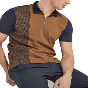OEM venta al por mayor mejores hombres para Polo camisetas 100% algodón patrón sólido últimos diseños fabricación de ropa suave - Product Image 3