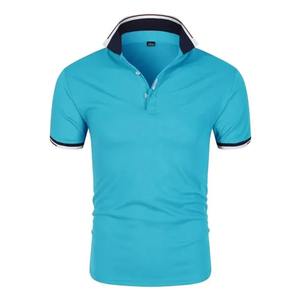 Polo de Manga Corta de Algodón para Hombre con Logotipo Personalizado |   Tela cómoda y transpirable |   Polo Casual de Moda para Verano - Product Image 3