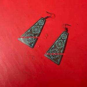 Boucles d'oreilles en métal de haute qualité élégantes de Noël de mariage à la mode avec de belles boucles d'oreilles de bijoux pour femmes en pierre - Product Image 6