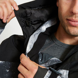 Chaqueta de esquí y snowboard para hombre, estilo vintage 2026, popular, de caparazón rígido, cálida, para exteriores, talla grande, cortavientos, de poliéster sostenible, con cremallera completa - Product Image 5