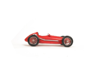 Modelo de Ferrari 246 F1 de 1958, Decoración de Mesa Rectangular de Acrílico Rojo Pintada a Mano para el Hogar o para Coleccionistas