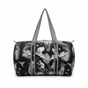 กระเป๋าผ้าฝ้ายออร์แกนิคแบบพับได้ ป้องกันฝุ่น ขนาดกลาง-ใหญ่ ความจุเยอะ เหมาะสำหรับใช้ในชีวิตประจำวัน สะดวกสบายในการเดินทาง พกพาสะดวก - Product Image 1