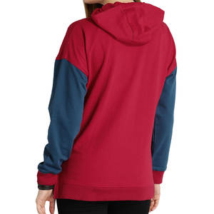 Sudadera con capucha de gran tamaño con estampado 3D de algodón pesado para mujer, sudadera de manga larga con estampado de letras, cuello con capucha, ajuste holgado - Product Image 2