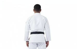 Kimono de BJJ personnalisé pour hommes |   Tissu extensible 100% coton imprimé par transfert thermique |   Combinaison de compétition internationale coupe ample |   OEM | - Product Image 4