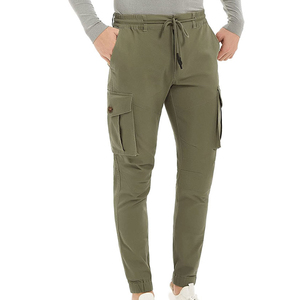 Pantalones Cargo de secado rápido sueltos para correr estilo gimnasio para hombre, novedad de 2025, pantalones Cargo ligeros para hombre con estilo de 6 bolsillos - Product Image 1