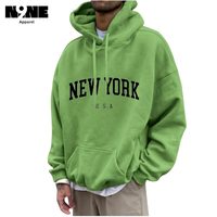 Sudadera con capucha polar GSM 400 de alta calidad para hombre con bordado de logotipo personalizado