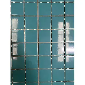 Daltile 1462 verde azulado 3x3 azulejo de porcelana esmaltada luminoso 10 pies cuadrados para dormitorio comedor sala de estar remodelación de pared - Product Image 1