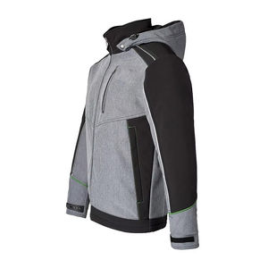 Custom OEM Manufacturer Men Softshell <b>Jackets</b> in Low Price <b>Hooded</b> Style Long Sleeves Softshell Outdoor <b>Jackets</b> <b>for</b> Men - Product Image 3