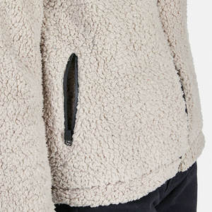 Sudadera con capucha de lana Polar de gran tamaño suave y cómoda para mujer, ropa de calle con hombros caídos y cuello con capucha de estilo de invierno Sherpa cálido - Product Image 3