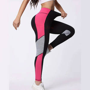 Alta calidad, venta al por mayor, 100% algodón, ropa deportiva, mallas de mujer, conjunto de cintura alta sin costuras, mallas de Yoga sostenibles de algodón para mujer - Product Image 4