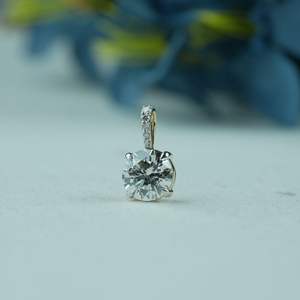 Premium 3.16ct Lab crecido diamante moissanite peso ligero colgante oro rosa oro plata redondo IGI SGL venta al por mayor oem odm - Product Image 4