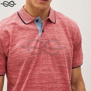 เสื้อโปโลผ้าฝ้ายสีทึบสำหรับผู้ชาย, เสื้อ100% คอตตอนดีไซน์เนอร์เสื้อผ้าผ้าใบขนาดใหญ่พิเศษ - Product Image 4