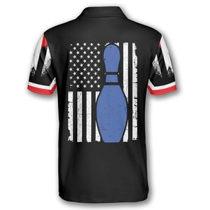 Professional team <b>bowling</b> uniforms designed with high-quality sublimation graphics soft comfortable fabric and full printing - Product Image 4