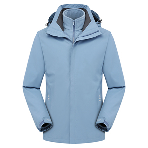 Chaqueta Softshell de invierno personalizable para hombres y mujeres, ropa duradera resistente a la intemperie para exteriores, senderismo, Camping, cremallera de talla grande - Product Image 4