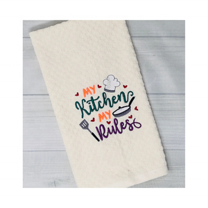 ผ้าขนหนูคอตตอนลายกอท100% ที่โดดเด่นได้รับการรับรองจากห้องครัวผ้าขนหนูนุ่มซักได้ออกแบบลายกอล์ฟสำหรับใช้ในบ้าน - Product Image 2