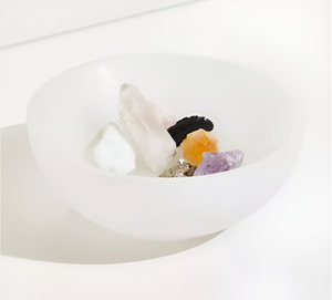 ชามเซเลไนต์ขัดเงาทำมือ หรูหรา ทันสมัย ระดับพรีเมียม คริสตัลบำบัด ตกแต่งบ้าน ทำความสะอาดพลังงาน สมดุลการทำสมาธิ - Product Image 6