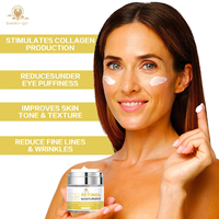 Vente en gros de crème de visage au rétinol hydratante anti-rides éclaircissante de marque privée pour tous types de peau