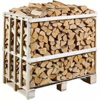 Bûches de bois de chauffage françaises de haute qualité à prix abordable, modèle A1 - Bûches de préchauffage et allume-feu séchées au four