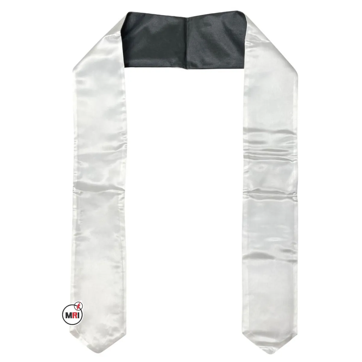 University Grad Gift inch inch White Satin Polyester Sublimation Blanks Stole Sash Sublimation Graduation Stoles High Quality