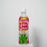 Private Label Frambozen Gearomatiseerde Aloë Vera Pulpsap Drink Dieetdranken In Flesvrije Proefpuree Voor Export