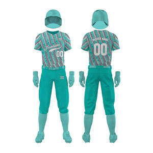 Uniformes de baseball personnalisés de haute qualité, maillots unisexes en polyester, logo personnalisé, taille plus, évacuation de l'humidité pour adultes - Product Image 4