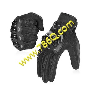 Gants de moto antidérapants en cuir du Pakistan - Product Image 1