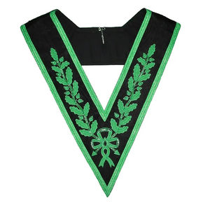 Precio bajo Masonic Regalia 2025 Nuevo diseño Calidad superior Masonic Regalia Diseño de lujo personalizado Regalia Officer Collar - Product Image 5