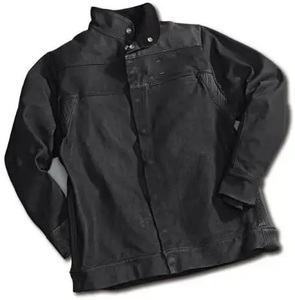 เสื้อแจ็กเก็ตเชื่อมหนังป้องกันไฟระดับพรีเมี่ยมพร้อมใบรับรองสำหรับถุงมือเชื่อมสำหรับงานหนัก - Product Image 2