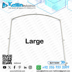 Ensemble manuel de 3 cadres de barrage en caoutchouc en acier inoxydable (petites, moyennes et grandes tailles) pour usage dentaire - Product Image 4
