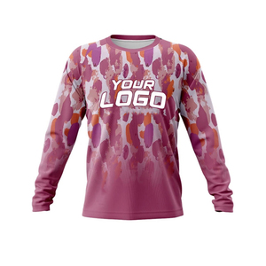 Ropa de pesca UPF50 + de alta calidad, ropa de pesca multicolor de manga larga, camisas de pesca personalizadas de secado rápido - Product Image 3