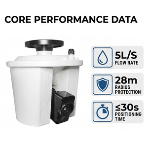 Canon à eau automatique pour entrepôt industriel - Product Image 3