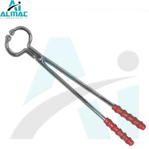 Pinzas de Nariz de toro resistentes ALMAC con agarre cómodo para un manejo seguro durante la instalación del anillo de Nariz de ganado - Product Image 2