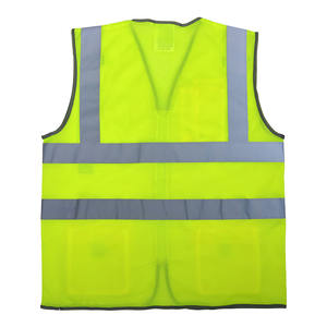 Chaleco reflectante de seguridad 2025, logotipo personalizado, más popular para sitios de construcción, diseño ordinario para protección de alta visibilidad - Product Image 6