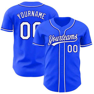 Conjuntos de Uniformes de Béisbol Hechos de Poliéster, Paquete Completo de Ropa Deportiva, Conjuntos de Uniformes de Softbol con Nombre y Número Personalizados, Transpirables - Product Image 3