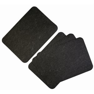 COCHON®Grippy®Tapis de bain antibactérien double épaisseur gris 61X43.2 cm absorbant et adhésif - Product Image 1