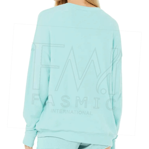 2024 Otoño Invierno mujer Casual pulóver sudaderas con capucha de punto impresas personalizables ropa de estilo de moda para otoño - Product Image 3