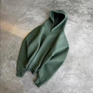 OEM Neoprene Tracksuit <b>Men</b> Piece <b>Hoodie</b> and Sweatpants Set Plain Oversized Neoprene <b>Hoodie</b> <b>Thick</b> Heavyweight <b>Hoodie</b> Tracksuits - Product Image 3