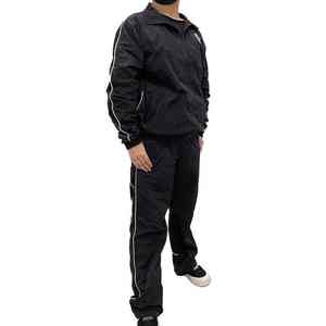 Ensemble de survêtement coupe-vent en nylon de haute qualité pour homme, personnalisable avec broderie, logo réfléchissant - Product Image 3