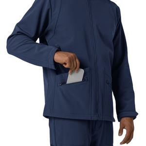 Blouse de travail tendance pour hommes, 210 GSM, polyester et coton, uniforme médical pour médecins et infirmiers, veste de travail pour hôpital - Product Image 6