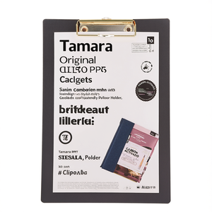 Porte-documents Tamara Original RPET A5, gadgets durables au design élégant, porte-documents écologique - Product Image 3